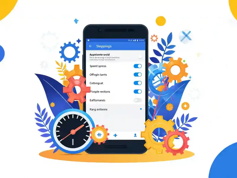 booster la vitesse d’un smartphone Android